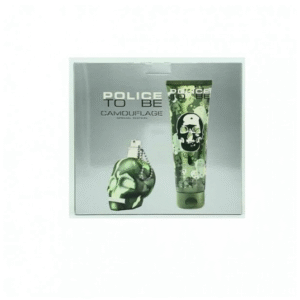Police to be camouflage eau de toilete 40ml vaporizador + champu perfumado 100ml