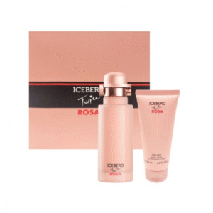 Iceberg twice rosa eau de toilette 125ml vaporizador + locion perfumada corporal 100ml