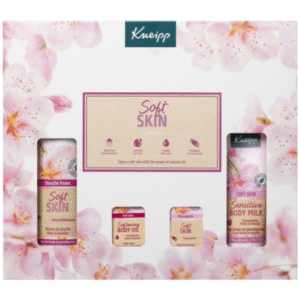 Kneipp soft skin leche corporal 200ml + espuma de baño 75ml + aceite corporal aceite corporal 20ml + aceite de masaje 20ml