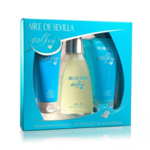 AIRE DE SEVILLA AZUL FRESH Set de 3 piezas