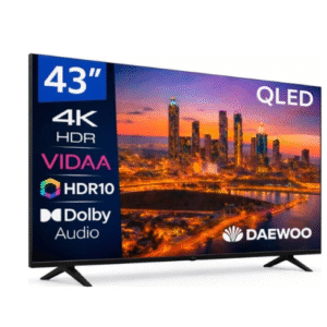 Daewoo 43vb56qv / televisor smart tv 43" qled uhd 4k hdr vidaa