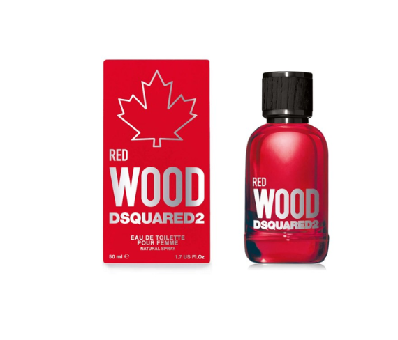 Dsquared red wood eau de toilette pour femme 50ml vaporizador