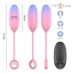 Vibrador de punto G Pamela de Intense, mando a distancia