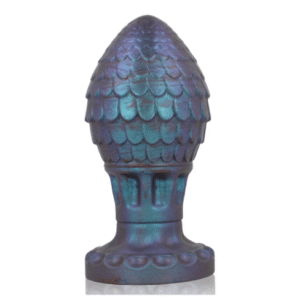Plug anal Vrakos 65 mm de silicona - Epic Cybersilicock