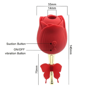 Succionador de clítoris Armony Butterfly Flower, 10 modos