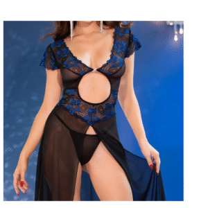 Picardía reversible Chilirose CR-4680 con encaje floral