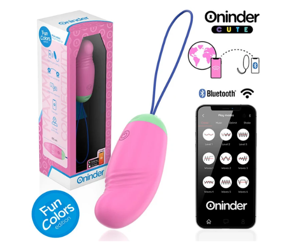 Huevo vibrador ONINDER Cute con app y rotación 360°